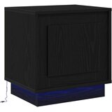  Noćni ormar Crna 44 x 34,5 x 45 cm Konstruirano drvo | shoptok.hr