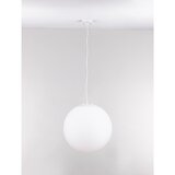 Nova Luce Bijela staklena viseća svjetiljka ø 50 cm Nevoso – | shoptok.hr