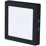 Xled 24W 4000K black Nadgradni cetvrtasti LED panel plasticni,2640Lm,285*285*31mm,Ra80,IP20crni Cene