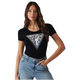 Guess logo ženska majica GW5RI00 J1314 JBLK | ePonuda.com