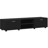  Set TV komoda s ladicama s policom Zidne Crna Konstruirano drvo | shoptok.hr