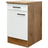 Flex-Well Kuhinjska Spodnja Omarica Avila, Magnolija, Barva Hrasta | Shoptok.si