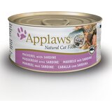Applaws Varčno pakiranje v bujonu 24 x 70 g - Skuša & sardine Cene
