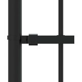  Vrtna ograda Woerden s vrhom koplja crna 240x175 cm čelična | shoptok.hr