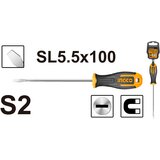 Ingco ODVIJAČ SL5,5X100 HS685100 Cijene