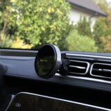BLAVEC Auto držač 15W magnetski s bežičnim punjenjem za ventilacijski otvor - crni | shoptok.hr