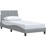  Okvir za krevet bez madraca Hanko svjetlosivi 90x190 cm od tkanine | Eponuda.com