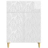  Kreveta Bijela visokog sjaja 66 x 34,5 x 90 cm | shoptok.hr