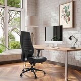 MID.YOU Pisarniški Stol Vitoro B, Črna | Shoptok.si