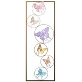 WALLXPERT Zidna dekoracija Dream - 2, 32 x 5 x 90 cm, Zlatne boje | Eponuda.ba