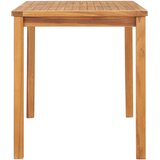  Vrtni blagovaonski stol 120 x 70 x 77 cm od masivne tikovine | shoptok.hr