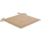  Jastuci za vrtne stolice 6 kom bež 50x50x3 cm od tkanine Oxford | shoptok.hr