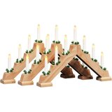  Most sa božićnim svijećama 3 kom. 7 LED lampica Topla bijela | shoptok.hr