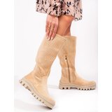 W. POTOCKI Suede openwork boots Potocki | shoptok.hr