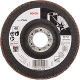 Bosch lamelni brusni disk X581, best for inox 125 mm, 22,23 mm, 40 - 2608608276 Cene