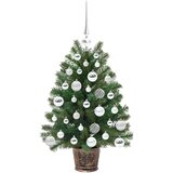 vidaXL Umestno božično drevo med 150 LED Zelena 65 cm PE in PVC | Shoptok.si