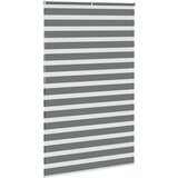 vidaXL Zebra senčilo temno sivo 140x200 cm tkanina širina 135,9 cm | Shoptok.si