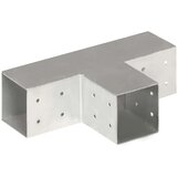 vidaXL spojnici za stupove u t-obliku 4 kom pocinčani metal 81 x 81 mm | shoptok.hr