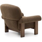 Kave Home Smeđa fotelja od bouclé tkanine Nema – | shoptok.hr