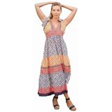 Isla Bonita By Sigris Dolge obleke Dolga Midi Obleka Večbarvna | Shoptok.si
