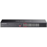 Mercusys MS120GP 20-port 16x Gigabit PoE+ RJ45 2x Gigabit RJ45 2x SFP mrežno stikalo switch | Shoptok.si