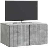 TV Omarica za TV, ki jo lahko montiraš na steno Betonsko siva, (5000210471) | Shoptok.si