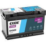 Varta exide start-stop akumulator za automobile 12V 82Ah EK820 Cene
