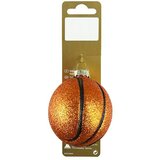  ukrasi za božićno drvce (narančasta, staklo, promjer: 6,5 cm) | shoptok.hr