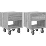  Noćni ormarić 2 pcs Siva Sonoma 40 5 x 40 x 48 cm | shoptok.hr