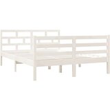  Za krevet od masivne borovine bijeli 140 x 190 cm | shoptok.hr