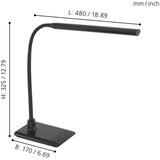 Eglo laroa stona lampa, /1, led, 4,5w, 550lm, na dodir, crna QV3XK93 | Eponuda.com