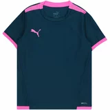 Puma Tehnička sportska majica 'TeamLIGA' tamno plava / svijetloroza