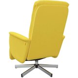  Naslonjač od tkanine s osloncem za noge svjetložuti | shoptok.hr