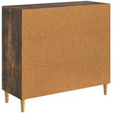  Kreveta Dimljeni hrast 89 x 34,5 x 80 cm Konstruirano drvo Slike