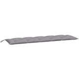 vidaXL Jastuk za vrtnu klupu sivi 180 x 50 x 7 cm od tkanine Oxford | shoptok.hr