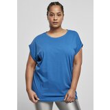 UC Curvy Women's Sports Blue T-Shirt with Extended Shoulder Cijene