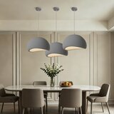 Brilagi Luster na kablu WABI SABI 1xE27/60W/230V prečnik 40 cm siva Slike