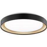 Brilliant LED prigušiva plafonska lampa WALDO LED/36W/230V crna/zlatna + daljinski upravljač Cene