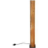  Stoječa svetilka z lesenim senčilom v črni in naravni barvi (višina 121 cm) Karuni – | Shoptok.si