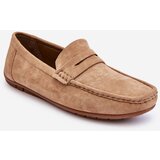 Boto marka niezdefiniowana Men's Suede Moccasins Beige Wesley | shoptok.hr
