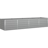  Sadilica Svijetlo siva 385 x 100 x 75 cm Cinkani čelik | shoptok.hr