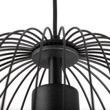 Viseći luster OVELLA na kablu 1xE27/15W/230V, prečnik 36 cm, crne boje | Eponuda.com