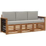  Setovi sofa 3 kom. Čvrsto drvo akacije | shoptok.hr