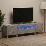  3-dijelni LED TV kabinet ARNHEM 3 kom. Betonska siva | Shoptok.si