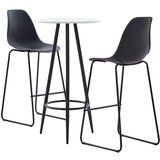 The Living Store Barska garnitura 3-delna plastika črna - Barska Garnitura, (21476326) | Shoptok.si
