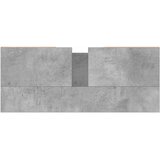  Kupaonski ormarić boja betona 80x33x60 cm od konstruiranog drva | shoptok.hr