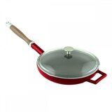 Lava klasična ponev z lesenim ročajem in steklenim pokrovom, 28 cm Cene