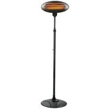 VOLTOMAT HEATING Kvarčni grelnik za teraso (2000 W, višina: 200 cm, črn) Cene
