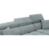 MID.YOU KOTNA SEDEŽNA GARNITURA, šenilja svetlo modra | Shoptok.si
