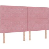  Krevet s opruga kutije s madracem Ružičasta 180 x 200 cm Baršun | shoptok.hr